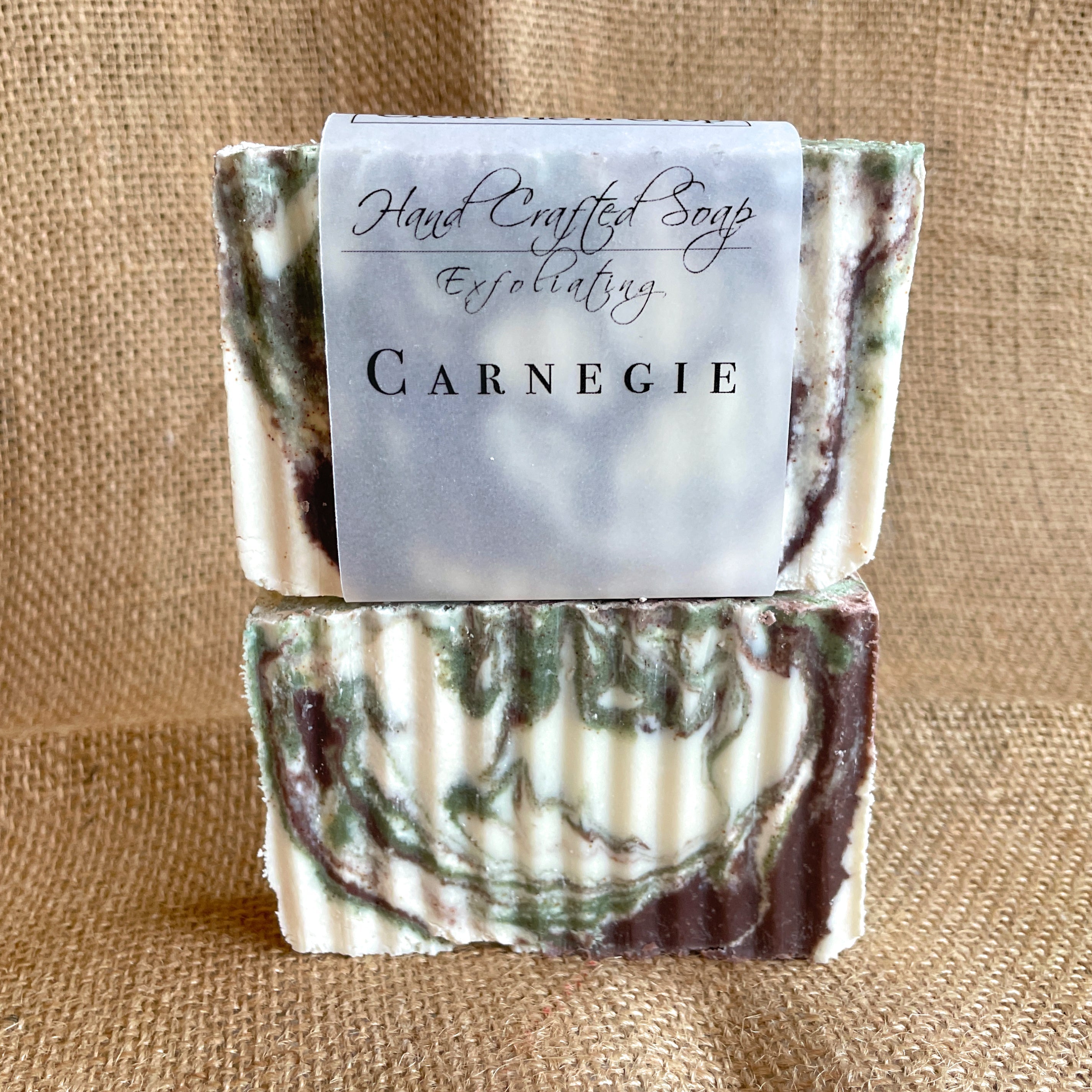 Hand Crafted Soap - Carnegie (Exfoliating)